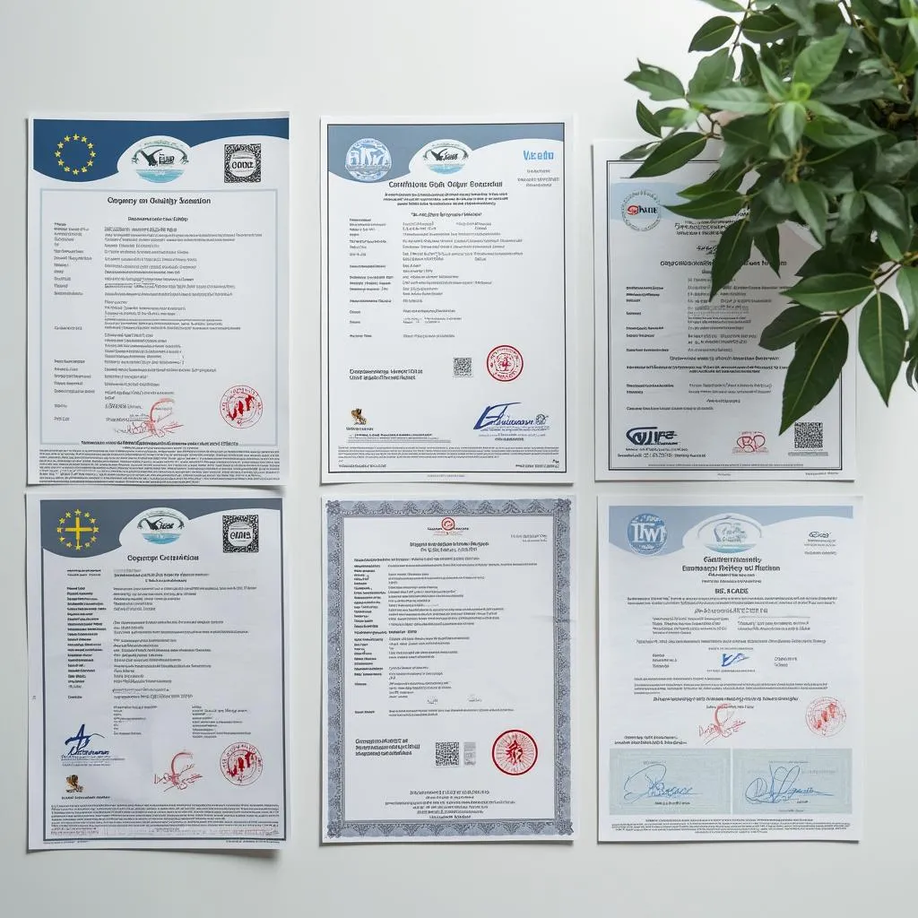 Quality certification process